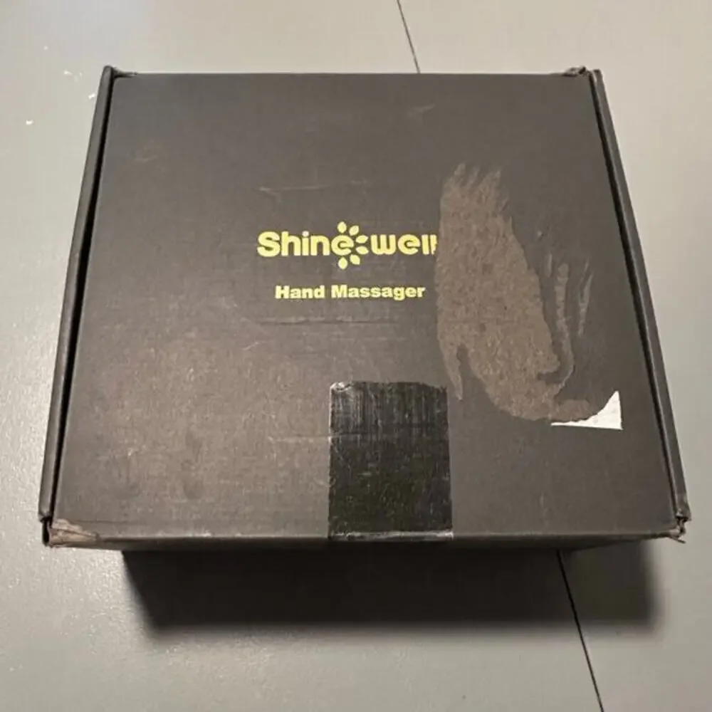 Shine Well Cordless Hand Massager with Heat‎ + Compression Pain Reliever NEW